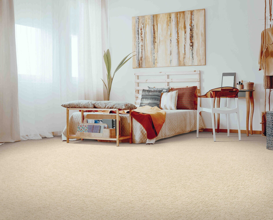 Carpeted floors provide warmth, comfort and style to your home.